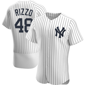 Anthony Rizzo New York Yankees Home Authentic Player Jersey - White/navy  Mlb - Bluefink