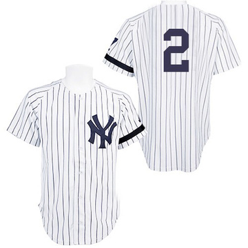 Youth New York Yankees Derek Jeter Mitchell & Ness White Sublimated Player T -Shirt