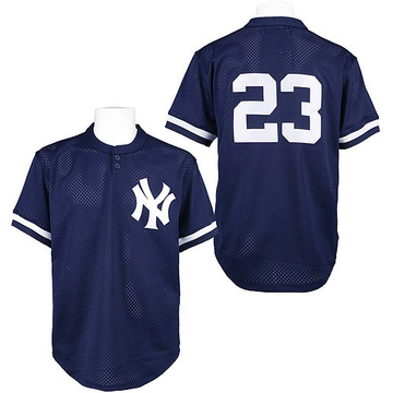 DON MATTINGLY #23 NEW YORK YANKEES PINSTRIPE AUTHENTIC MAJESTIC JERSEY Size  52 #Majestic #NewYorkYankees