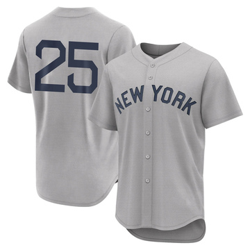Gleyber Torres New York Yankees Road Replica Player Name Jersey Gray Mlb  Ver 1 - Bluefink