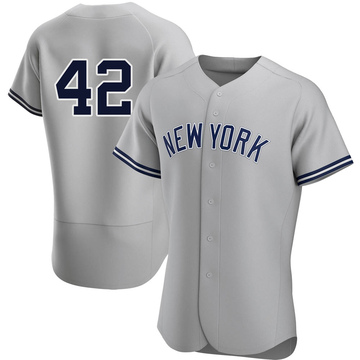 Mariano Rivera 2000 New York Yankees World Series Grey Road Jersey Men's  (S-3XL)