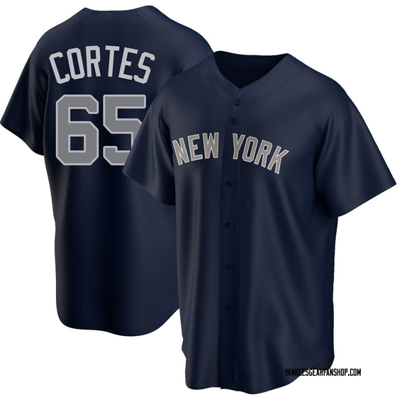 Nestor Cortes New York Yankees Autographed Replica Home Jersey (psa Auth)