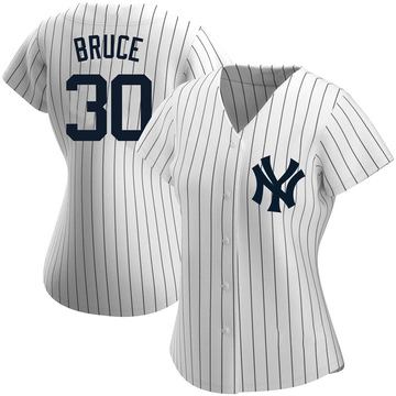 Jay Bruce New York Yankees Nike Game-Used #42 White Pinstripe Jackie  Robinson Day Jersey vs. Tampa Bay Rays on April 16, 2021