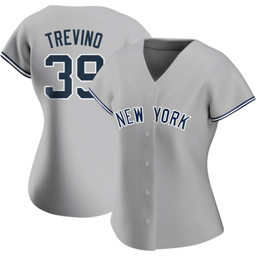Lids Jose Trevino New York Yankees Fanatics Authentic Player-Worn #39 White  Pinstripe Jersey vs. Toronto Blue Jays on April 23, 2023