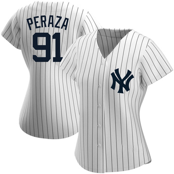 Oswald Peraza Signed Yankees Nike Baseball Jersey Bronx Bombers MLB –  Sports Integrity