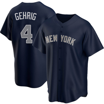 NWT 1939 Lou Gehrig #4 New York Yankees Mitchell & Ness Throwback Jersey 54  2XL