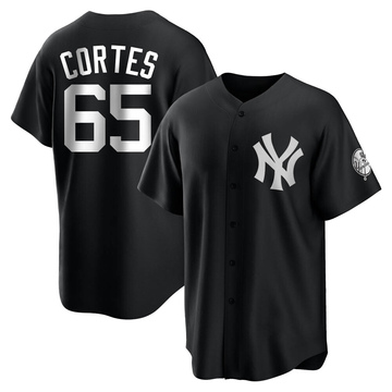 New York Yankees Nestor Cortes Jr. Fanatics Authentic Nike Player-Worn #65  White Pinstripe Jersey vs. Philadelphia Phillies on March 7, 2021 - DNP