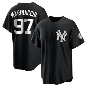 Lids Ron Marinaccio New York Yankees Fanatics Authentic Game-Used #97 White  Pinstripe Jersey vs. San Francisco Giants on March 30, 2023